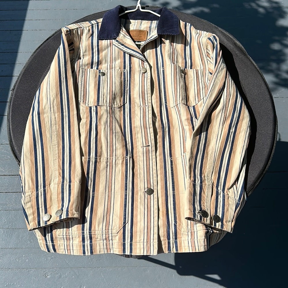 Ralph Lauren Striped denim like jacket